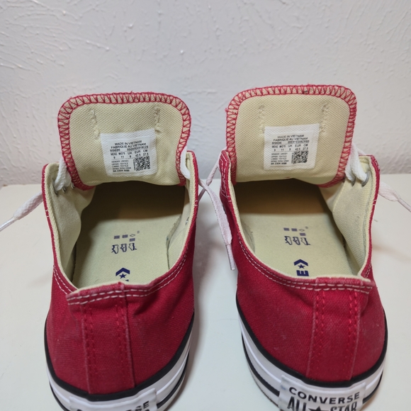 Converse All Star Red Sneakers - Picture 7 of 8